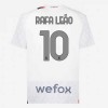 Camisola AC Milan Rafael Leao 10 Homen Equipamento 2ª 23/24